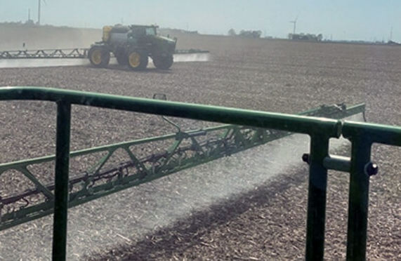 herbicide application